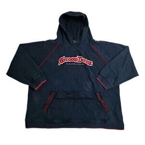 Snoop Dogg Mens 2XL Clothing Company Hoodie Sweatshirt Red Black Vintage Hip Hop